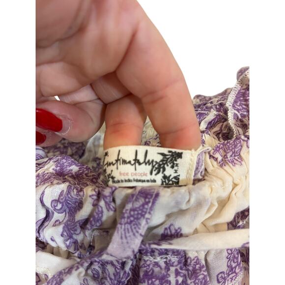 Still The One Lounge Pants Only Ivory Combo FREE PEOPLE Boho Western Castlecore - Picture 7 of 7